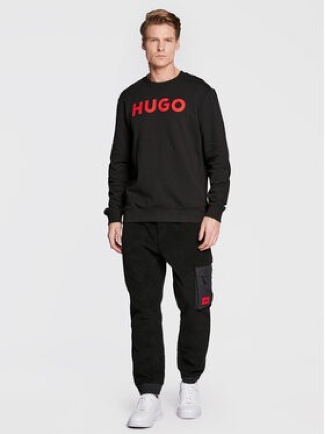 Hugo Bluza Dem 50477328 Czarny Regular Fit