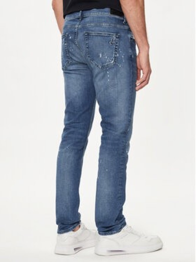 KARL LAGERFELD Jeansy 265801 542832 Granatowy Slim Fit