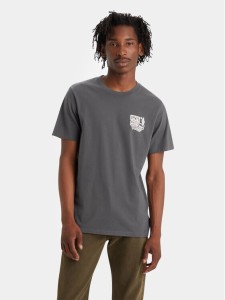 Levi's® T-Shirt Graphic 22491-1489 Szary Standard Fit