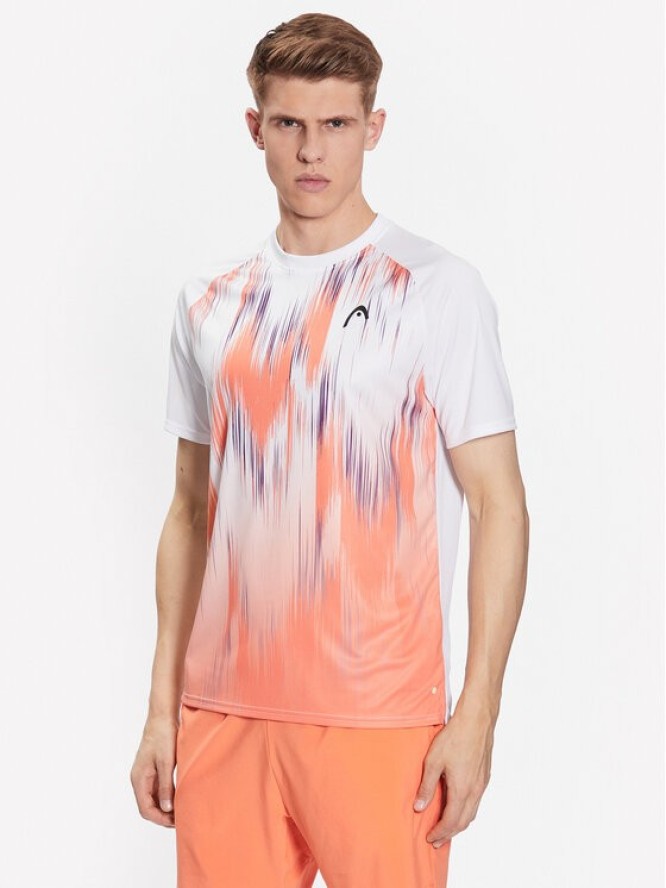 Head T-Shirt Topspin 811453 Biały Regular Fit