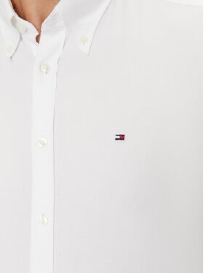 Tommy Hilfiger Koszula MW0MW36369 Biały Slim Fit