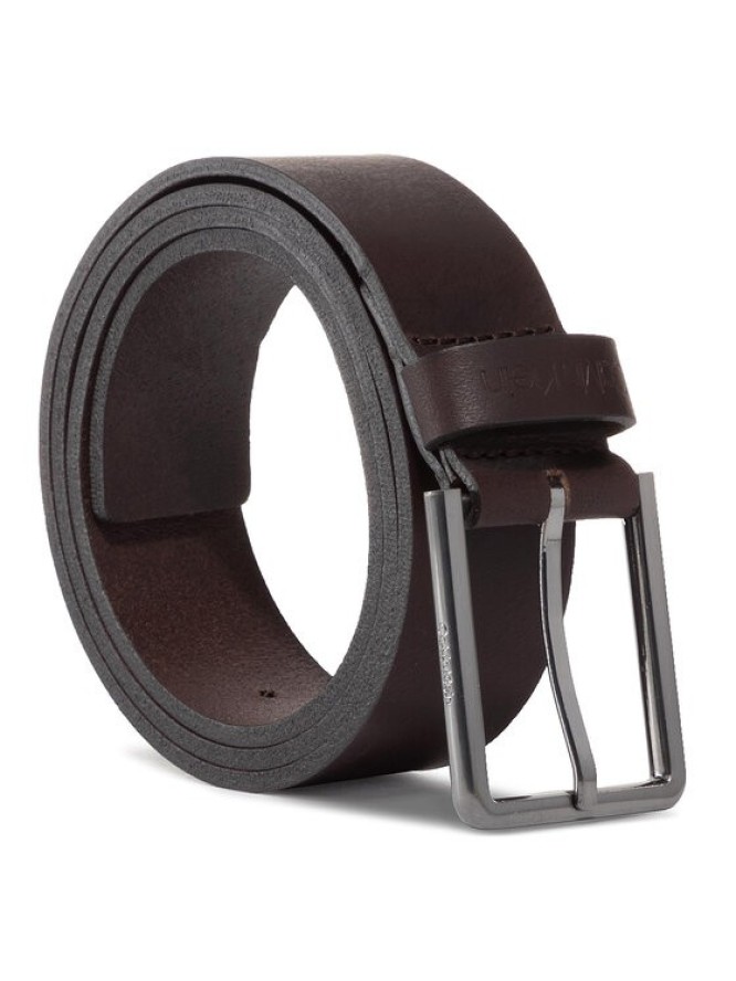 Calvin Klein Pasek Męski 35Mm Essential Belt K50K505447 Brązowy