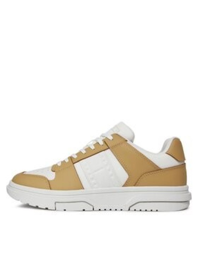 Tommy Jeans Sneakersy Tjm Mix Material Cupsole 2.0 EM0EM01345 Beżowy