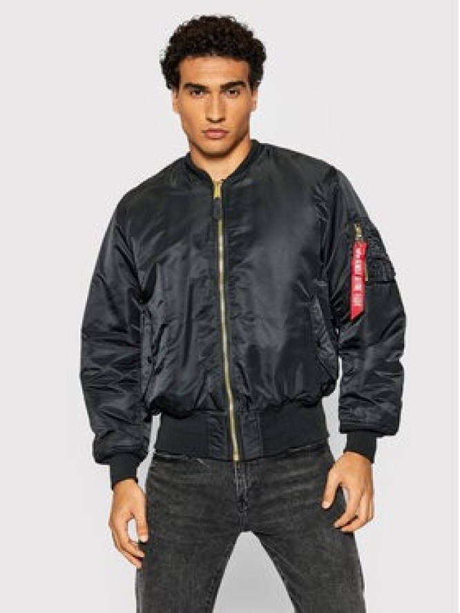 Alpha Industries Kurtka bomber Ma-1 100101 Czarny Regular Fit