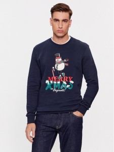 Jack&Jones Bluza 12247523 Granatowy Standard Fit