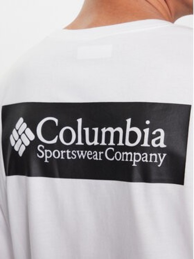 Columbia T-Shirt North Cascades™ Short Sleeve Tee Biały Regular Fit