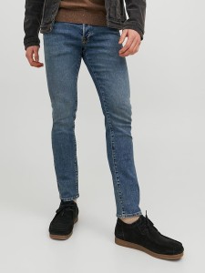 Jack & Jones Dżinsy "Glenn" - Slim fit - w kolorze niebieskim rozmiar: W31/L32