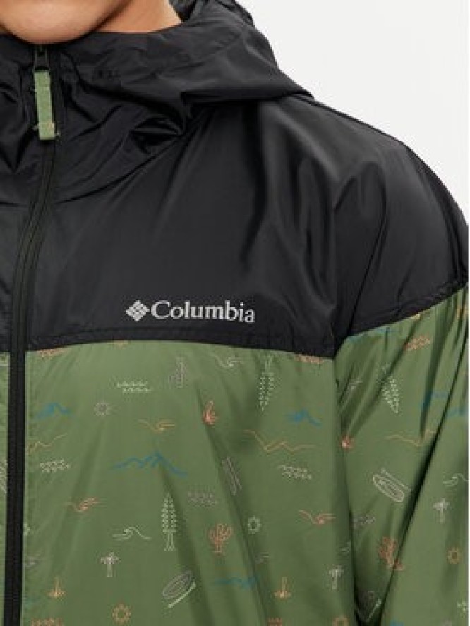 Columbia Wiatrówka Flash Challenger™ 1988715 Zielony Regular Fit