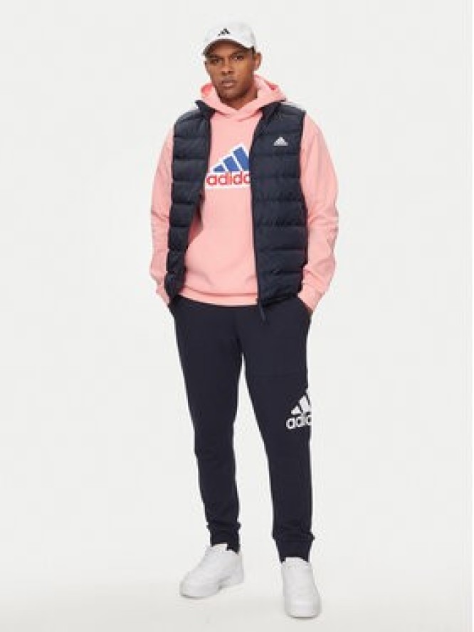 adidas Kamizelka Essentials 3-Stripes IK3210 Granatowy Regular Fit