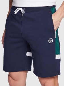 Sergio Tacchini Szorty sportowe Ginnico 39843 Granatowy Regular Fit