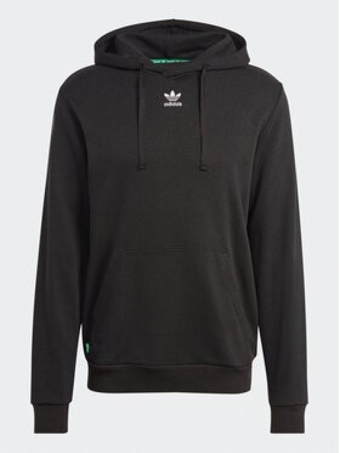 adidas Bluza Essentials+ Made With Hemp HR8618 Czarny Regular Fit