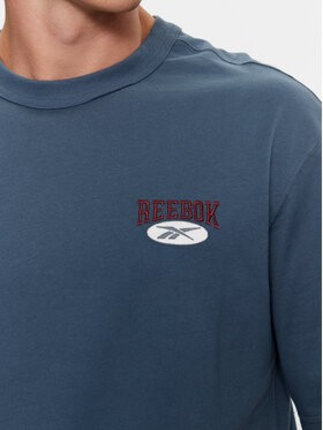 Reebok T-Shirt Archive Essentials IM1523 Niebieski Regular Fit