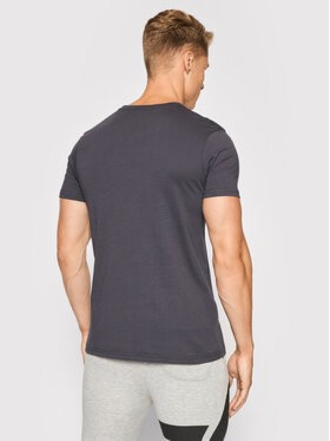 Alpha Industries T-Shirt Basic T Small Logo 188505 Szary Regular Fit