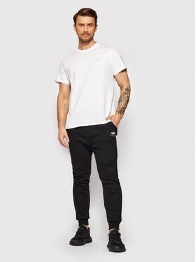 Alpha Industries Spodnie dresowe Basic Jogger 116370 Czarny Slim Fit