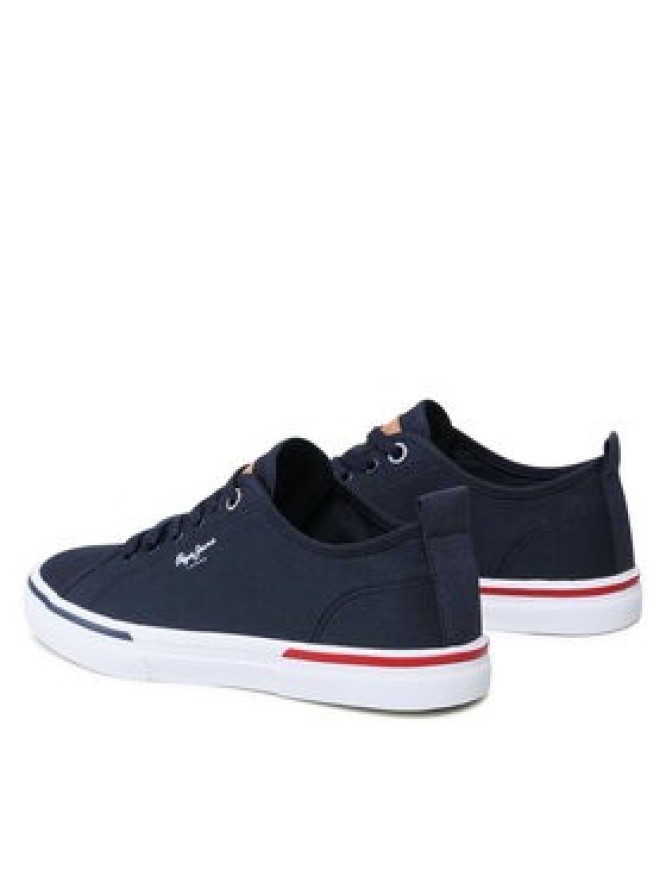 Pepe Jeans Tenisówki Kenton Smart 22 PMS30811 Granatowy