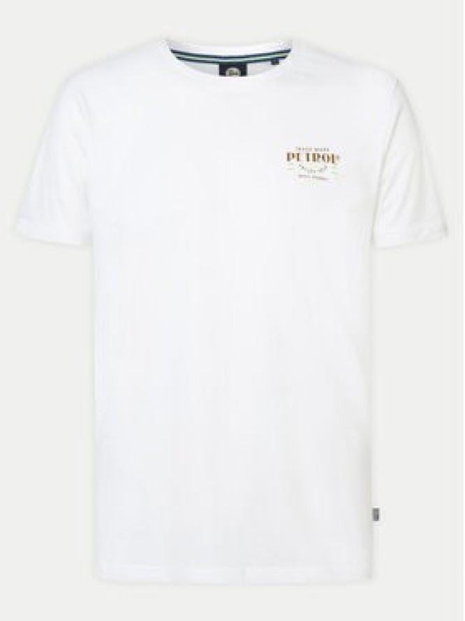 Petrol Industries T-Shirt M-1040-TSR603 Biały Regular Fit