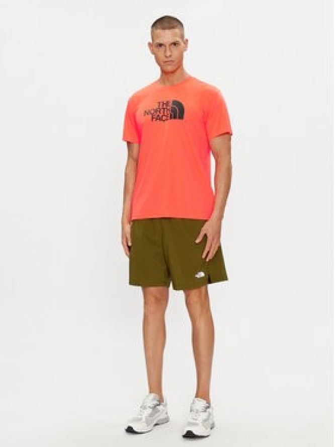 The North Face Koszulka techniczna Reaxion Easy NF0A4CDV Pomarańczowy Regular Fit