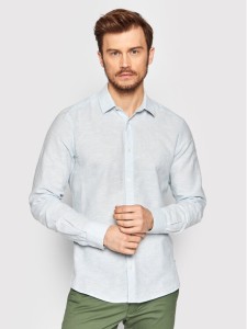 Only & Sons Koszula Caiden 22012321 Błękitny Slim Fit