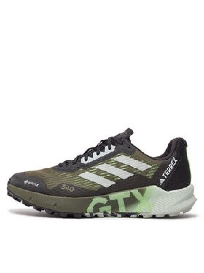 adidas Buty do biegania Terrex Agravic Flow GORE-TEX Trail Running 2.0 IG8020 Khaki