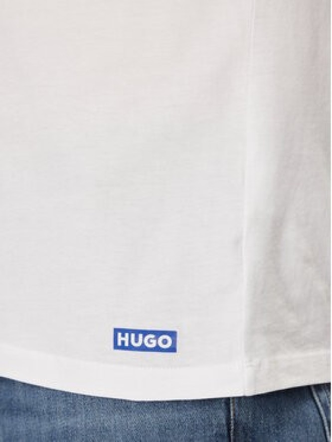 Hugo Komplet 2 t-shirtów Naolo 50522383 Biały Regular Fit