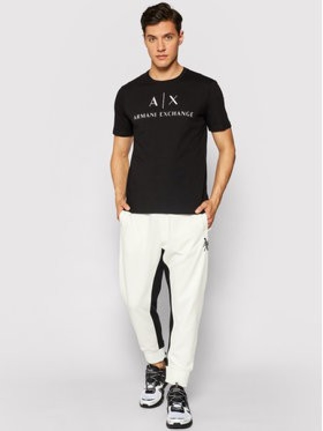 Armani Exchange T-Shirt 8NZTCJ Z8H4Z 1200 Czarny Slim Fit