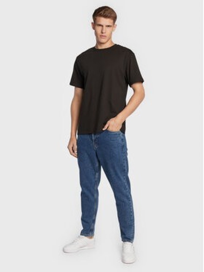 Solid Jeansy 21104099 Granatowy Relaxed Fit
