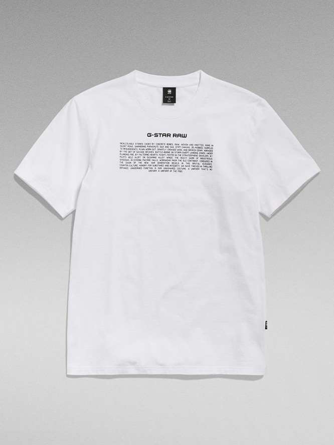 G-Star Koszulka w kolorze białym rozmiar: L