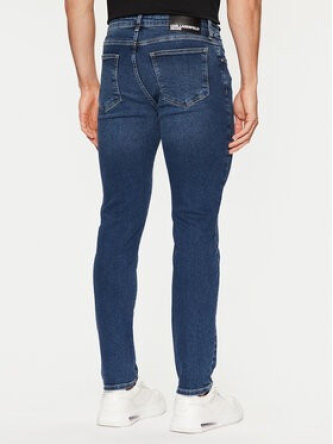 Karl Lagerfeld Jeans Jeansy A1M10005 Granatowy Skinny Fit