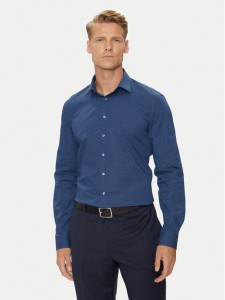 Calvin Klein Koszula K10K114023 Niebieski Slim Fit