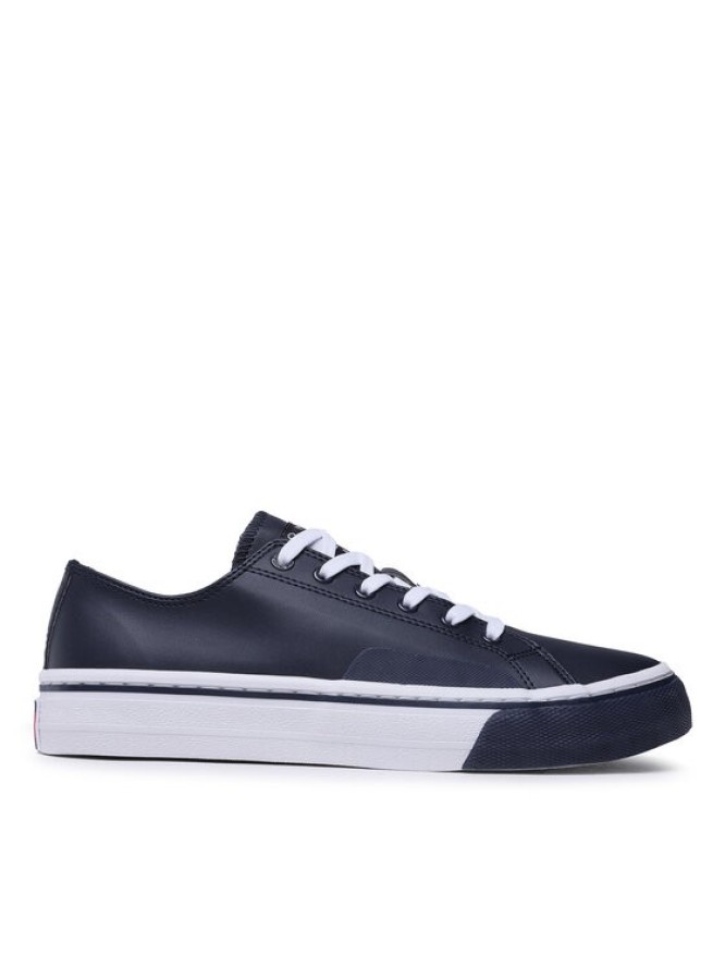 Tommy Jeans Tenisówki Lace Vulc Ess EM0EM01047 Granatowy