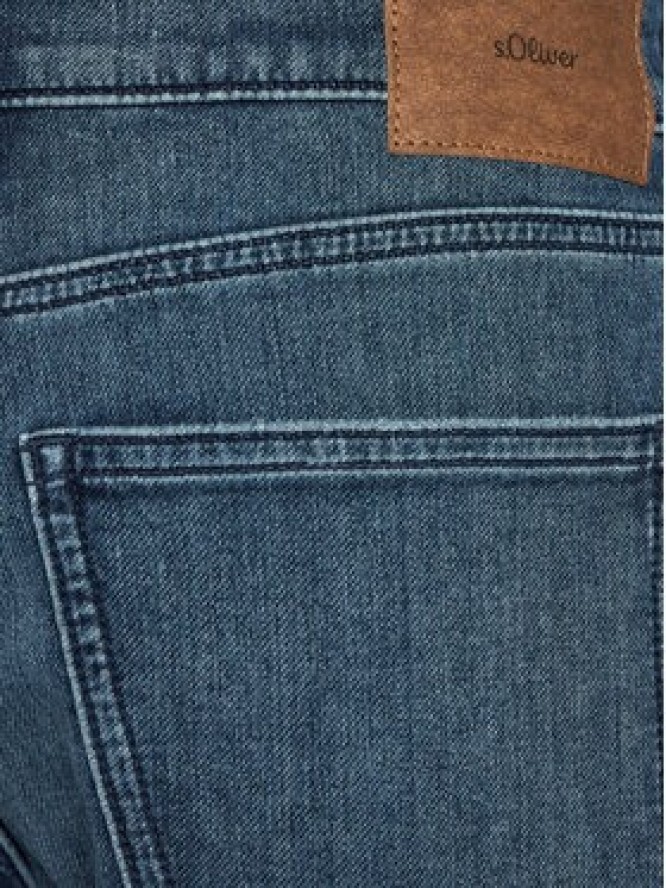 s.Oliver Szorty jeansowe 2142321 Niebieski Regular Fit