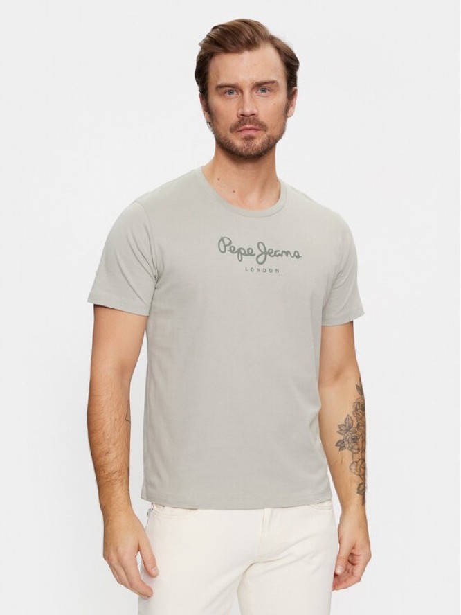 Pepe Jeans T-Shirt PM508208 Zielony Regular Fit