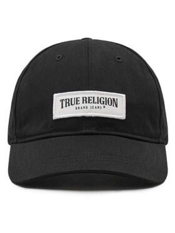 True Religion Czapka z daszkiem Box Arch Logo TR2347 Czarny