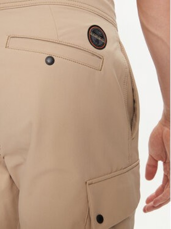 Napapijri Spodnie materiałowe M-Broc NP0A4IK3 Beżowy Regular Fit