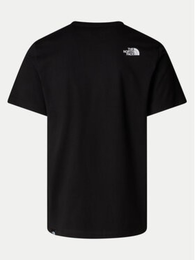 The North Face T-Shirt Easy NF0A8A6C Czarny Regular Fit