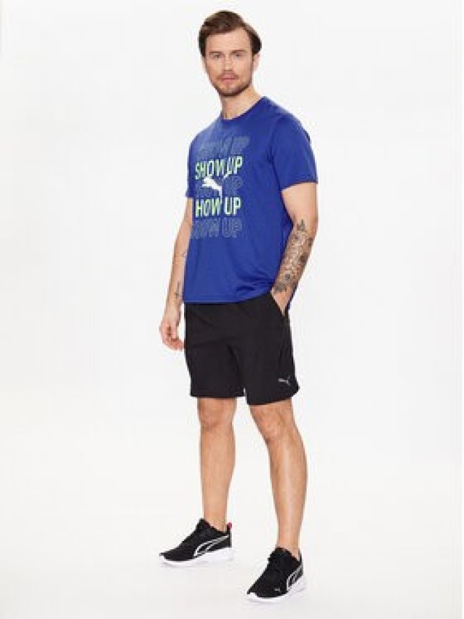 Puma T-Shirt Performance Running 523240 Niebieski Regular Fit