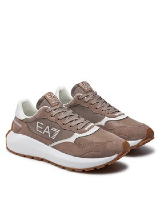 EA7 Emporio Armani Sneakersy X8X186 XK401 U238 Beżowy