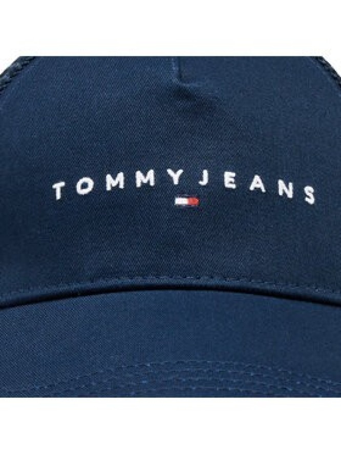 Tommy Jeans Czapka z daszkiem Tjm Linear Logo Trucker Cap AM0AM12424 Granatowy