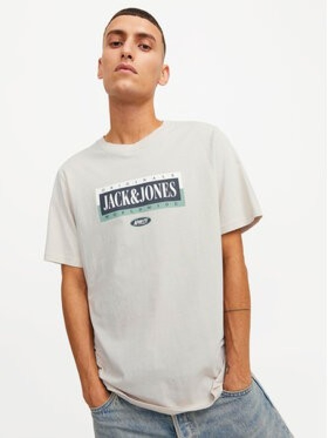 Jack&Jones T-Shirt Cobin 12250411 Szary Standard Fit