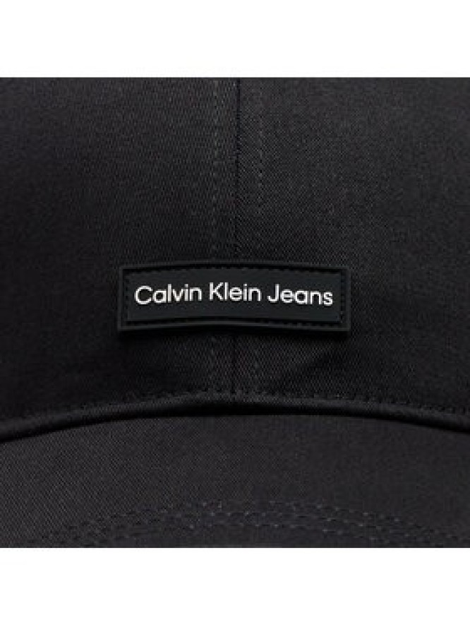 Calvin Klein Jeans Czapka z daszkiem Inst Patch Cap K50K512141 Czarny