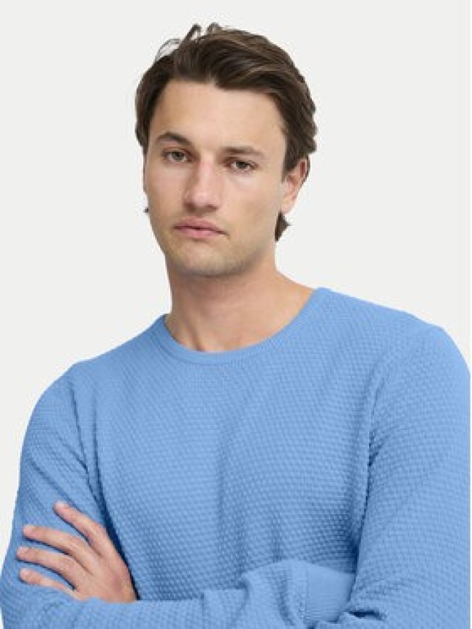 Blend Sweter 20717257 Niebieski Regular Fit