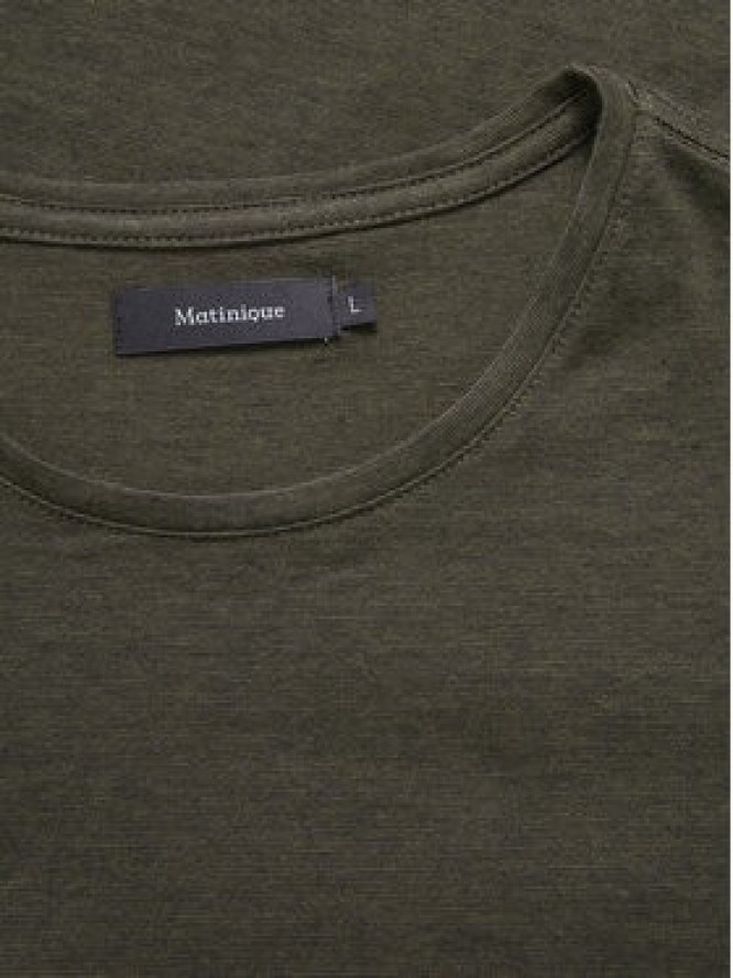 Matinique T-Shirt Jermane 30204781 Zielony Regular Fit