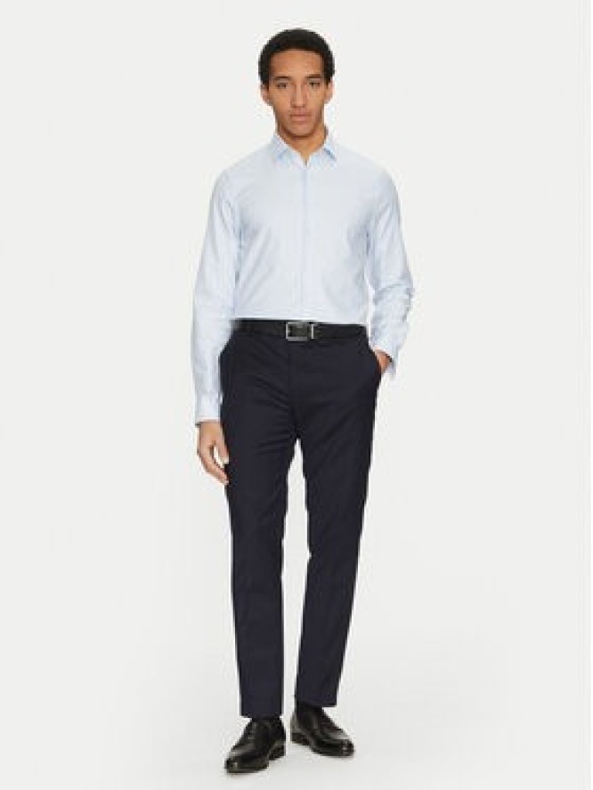 Calvin Klein Koszula K10K114302 Błękitny Slim Fit