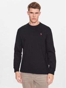 Polo Ralph Lauren Longsleeve 710842632001 Czarny Regular Fit