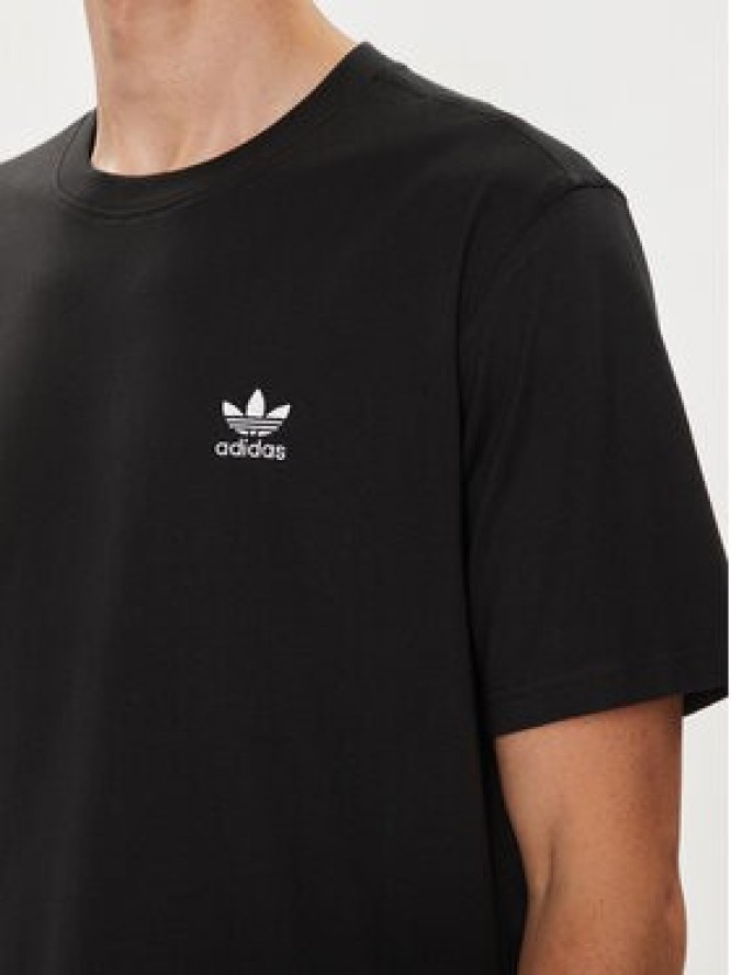 adidas T-Shirt Trefoil Essentials IW5787 Czarny Regular Fit