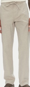 Lindbergh Spodnie materiałowe 30-008003 Szary Tapered Fit