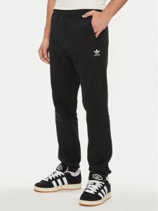 adidas Spodnie dresowe Trefoil Essentials IX7683 Czarny Regular Fit