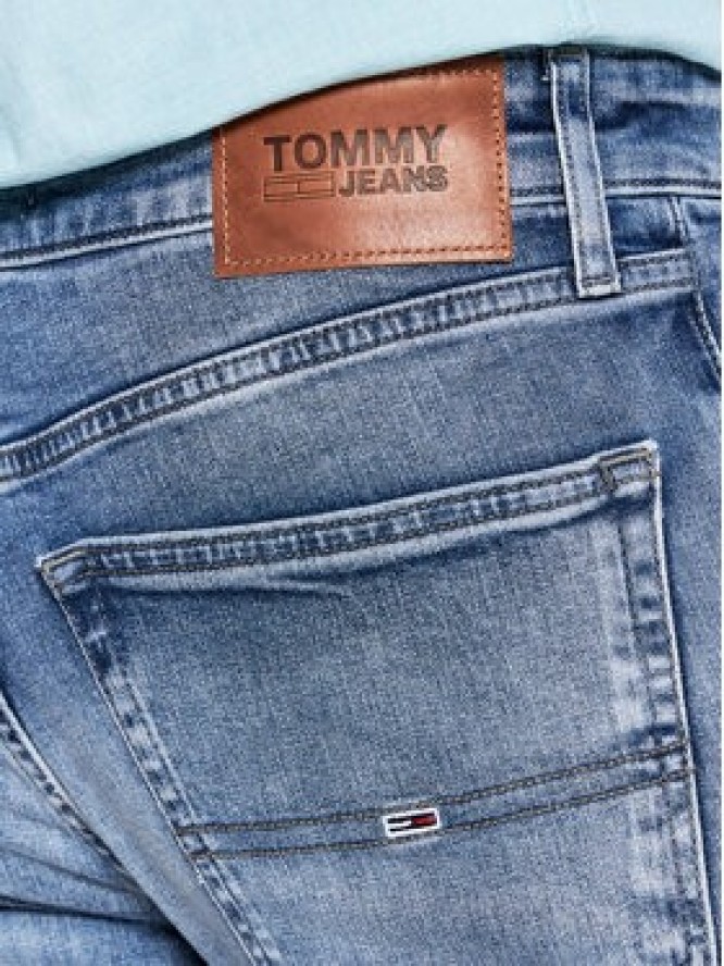 Tommy Jeans Jeansy Scanton DM0DM09554 Niebieski Slim Fit