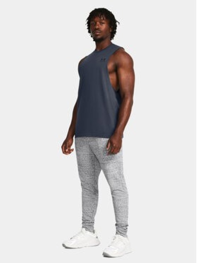 Under Armour Spodnie dresowe Ua Rival Terry Jogger 1380843-011 Szary Fitted Fit