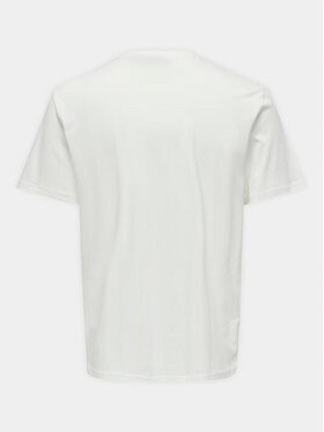 Only & Sons T-Shirt Kolton 22028735 Biały Regular Fit